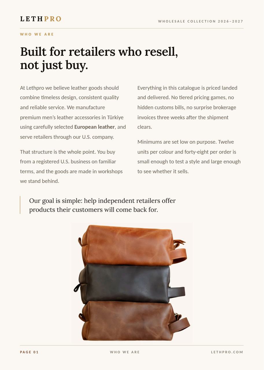 Catalogue page